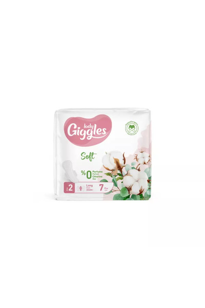 Giggles Lady Absorbante Soft, marime 2, 5 picături, 7 bucati,