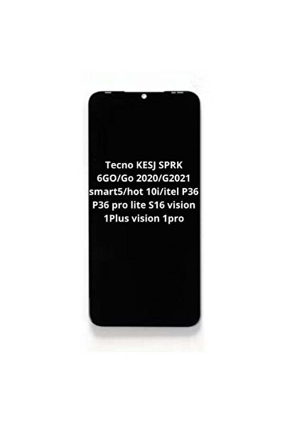 no markte Replacement LCD Screen for Tecno KESJ SPRK 6/Go 2020/G2021, Smart5/...