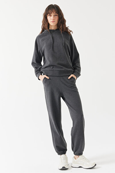 PAULMARK Women's Elastic Waist and Leg Sweat Bottoms Rk0142