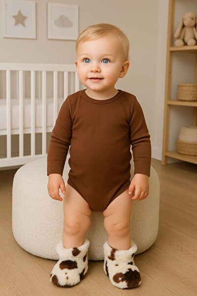 Pico Baby Cizme de casă cu talpă anti-alunecare pentru bebeluși și copii / Pa...