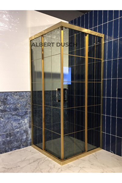 albert dusch Sarı Duşakabin Füme Cam H 190