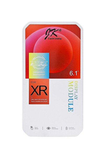 JK شاشة LCD لهاتف Apple iPhone XR - أسود