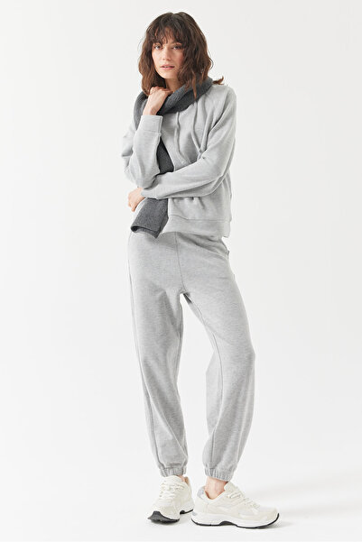 PAULMARK Women's Elastic Waist and Leg Sweat Bottoms Rk0142