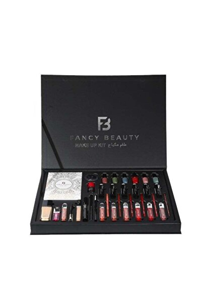FANCY BEAUTY فانسي بيوتي بوكس مكياج متكامل فاخر يحتوي على مجموعة متكاملة من مستحضرات التجميل