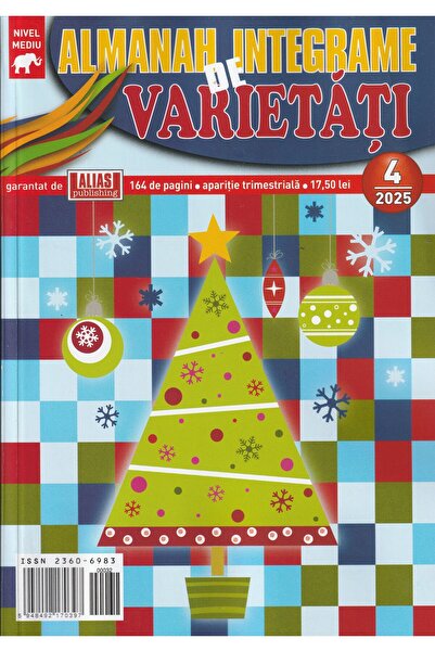 Publicatiile Flacara Colectia de integrame nivel mediu: almanah integrame var...