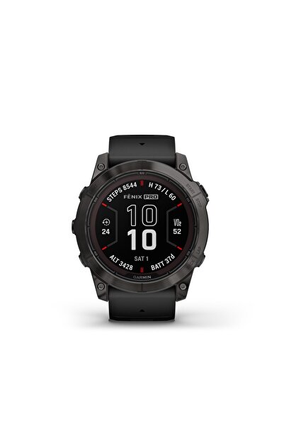 Garmin Smartwatch Fenix 7X Solar, 51 mm, Slate Gray/Black