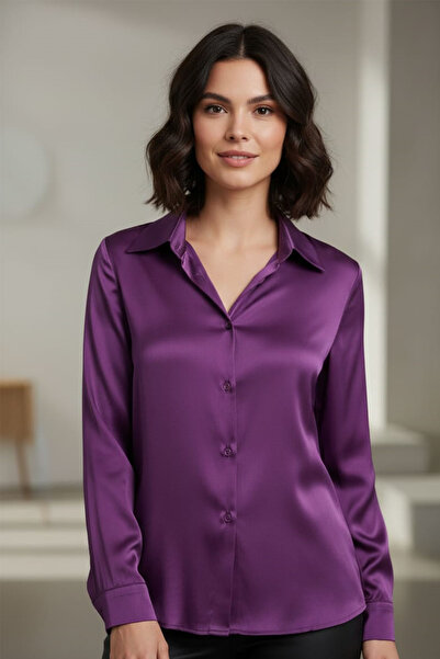 Pure Silk Atelier % 100 Saf İpek Gömlek