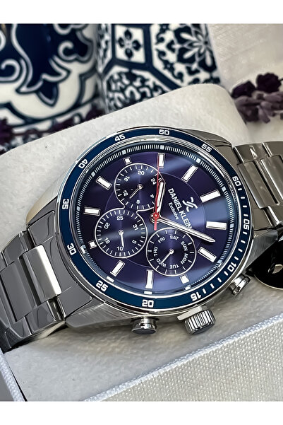 Daniel Klein ERKEK KOL SAATİ 3ATM SU GEÇİRMEZ ÇELİK KORDON BİLEKLİK HEDİYELİ ...