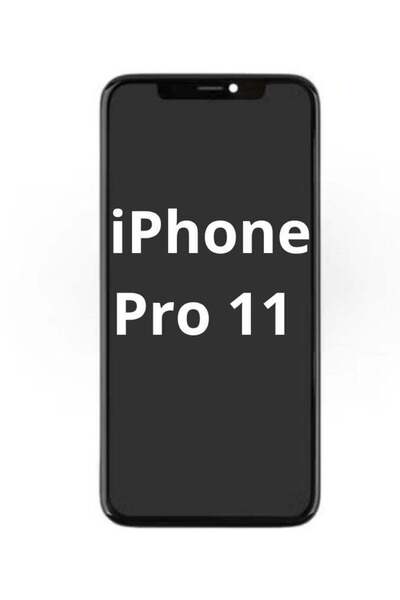 Gadgets Connection شاشة LCD مع محول رقمي لهاتف Apple iPhone 11 Pro - أسود