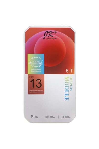 JK شاشة LCD لهاتف آيفون 13 من آبل باللون الأسود