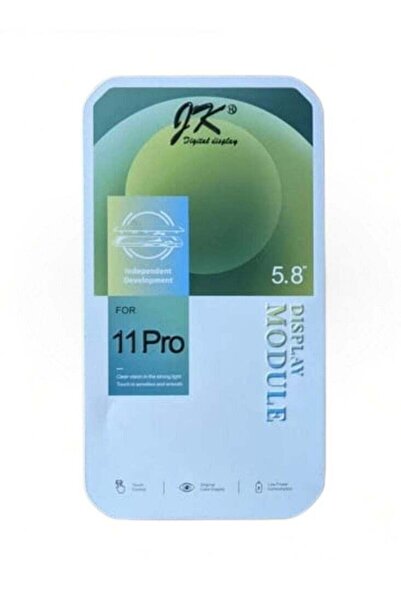 no markte شاشة LCD من GK لهاتف Apple iPhone 11 Pro - أسود