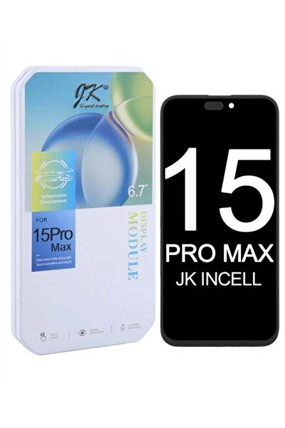 JK شاشة LCD لهاتف Apple iPhone 15 Pro Max (أسود)