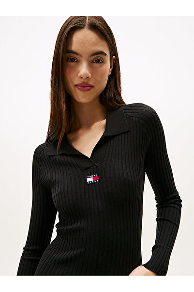 Tommy Hilfiger TJW COLLAR BADGE SWEATER DRESS