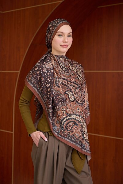 İpekhan Winter Bloom Soft Shawl