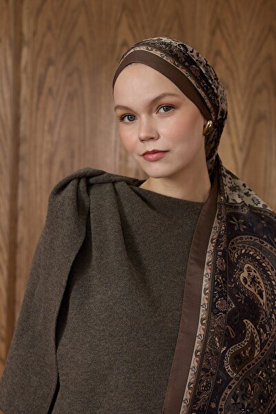 İpekhan Winter Bloom Soft Shawl