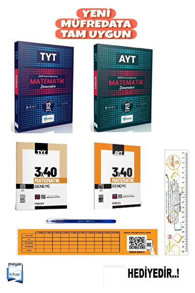 Toprak Yayıncılık Toprak Yayınları TYT-AYT Matematik Branş Deneme...HEDİYELİ