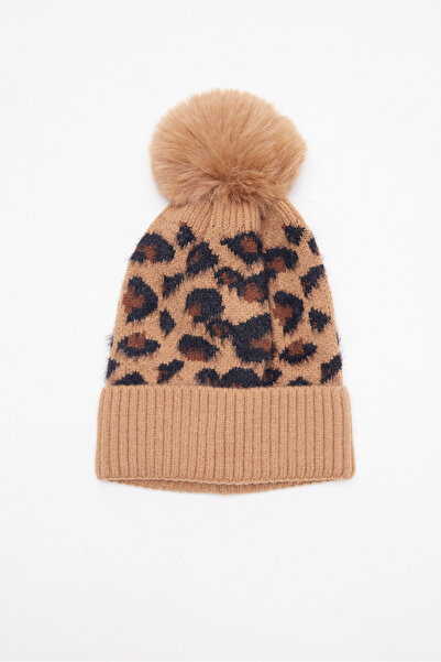 PAULMARK Γυναικείο πλεκτό μπερέ με σχέδιο