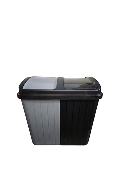 MURAT PLASTİK Waste bin, double compartment, Murat Plastik, 80L (2x40L)