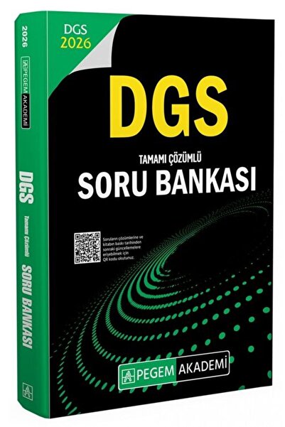 Pegem Akademi Yayıncılık Pegem 2026 DGS Soru Bankası Çözümlü Pegem Akademi Ya...