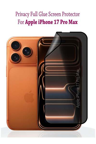 no markte Matte Flexible Nano-Ceramic Privacy Screen Protector for Apple iPhone 17 Pro Max - Full Coverage