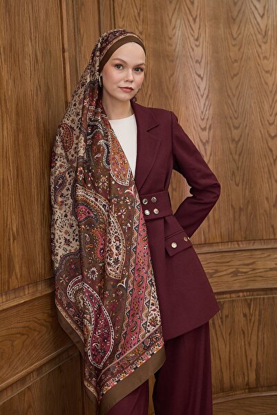 İpekhan Winter Bloom Soft Shawl