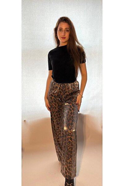 LYCIA LEOPAR PANTOLON