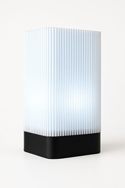 edoy Ahşap & Minimal Tasarım LED Başucu Lambası | Yatak Odası Gece Işığı