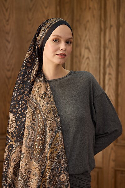 İpekhan Winter Bloom Soft Shawl