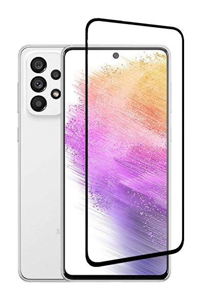 Generic Tempered Glass Screen Protector for Samsung Galaxy A73 5G - Black