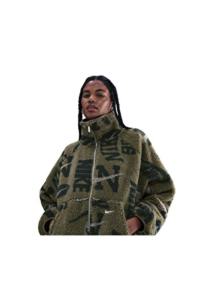 Nike W Nsw Street Sherpa Jkt Women's Casual Fleece Jacket