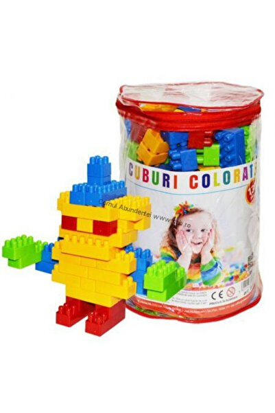 LEGO Construction Set, Plastic Cubes Type, Various Structures - 130 Pieces, 7Toys