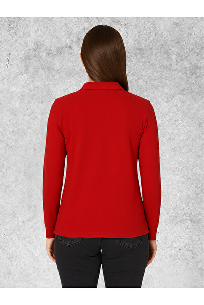 MOLICO Unisex New Season Cotton Transitional Polo Neck Long Sleeve Basic T-Shirt