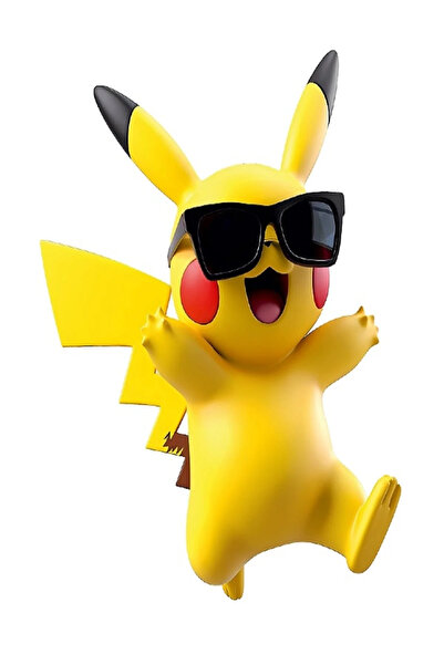 BsElektronik Yeni Nesil Kabartmalı Pikachu Sticker 10x9 cm