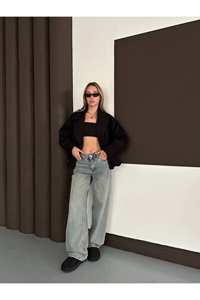 MAXXANA Drawstring Detail Trench Coat