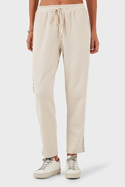 Via Dante χαλαρή εφαρμογή Παντελόνι με κανονική μέση και ίσια πόδια με λεπτομέρεια με παγιέτες ΠΑΝΤΕΛΟΝΙ 69143450