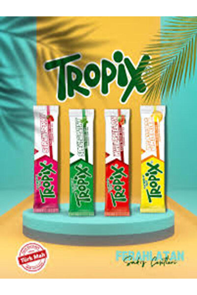 ÖZELLER 24 قطعة من علكة تروبيكس بنكهة الفواكه المختلطة