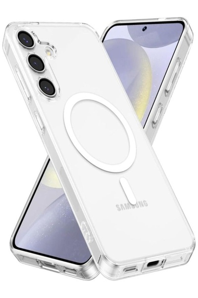 Samsung Galaxy A15 Compatible MageSafe Clear Silicone Case