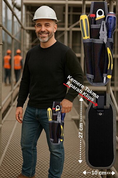 Satış Diyarı Geantă pentru scule tip talie, geantă pentru scule din pânză, ge...