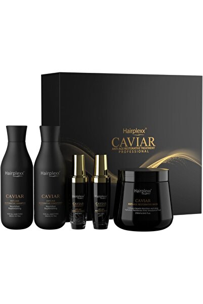 Herbplex مجموعة علاج الشعر الفاخرة بالكافيار
