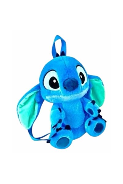 OEM Plush Backpack, Stitch, Blue, 30 cm