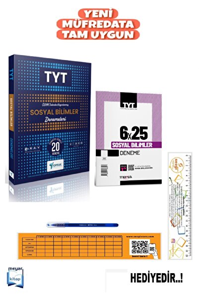 Toprak Yayıncılık Toprak Yayınları TYT Sosyal Bilimler Branş Deneme...HEDİYELİ