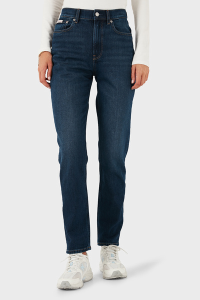 Calvin Klein Бавовняні джинси Regular Fit з високою талією і прямими штанинам...