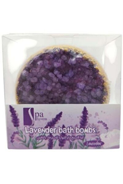 Spa System كرة فوارة للاستحمام برائحة اللافندر المريحة - 150 جم