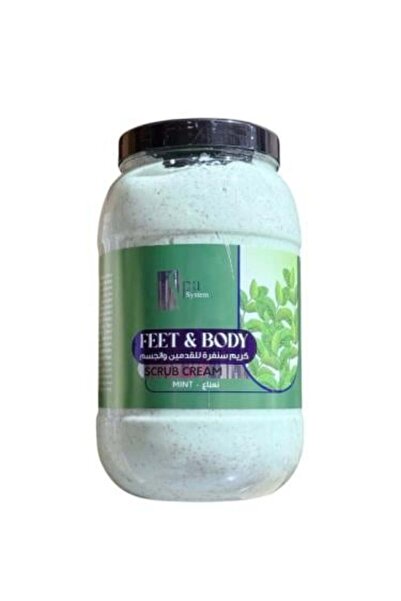 Spa System مقشر بخلاصة النعناع للقدمين والجسم - 4 لتر