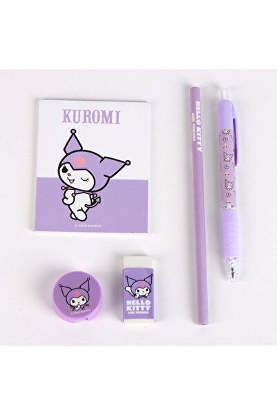 Hello Kitty Pencil case plus 1 compartment with accessories, Kuromi