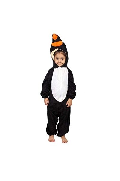 Toybox Penguin Costume, Kids Animal Costumes Boys Girls Fancy Dress Outfit Cosplay, Size L(6-7 Years)
