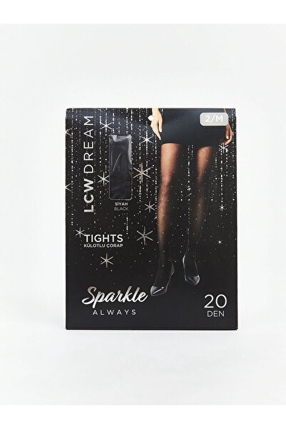 LC Waikiki Özmarka Yeni Sezon 20 Denye Taşlı Kadın Külotlu Çorap