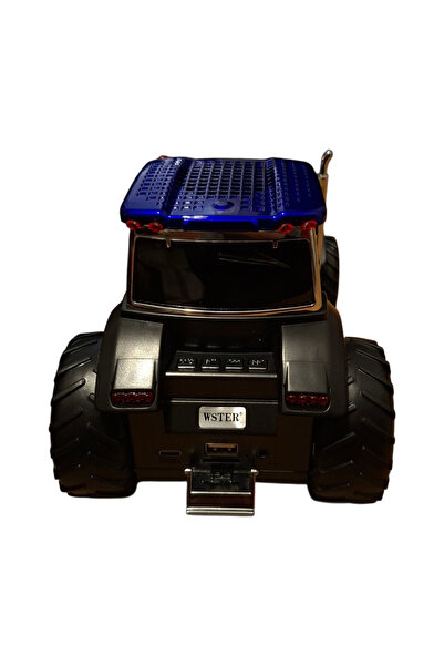 Vision XXI Agricultural Machine Tractor JCB Fastrac, FM Radio, 15W Speaker, USB Cable, Bluetooth Wireless, 22 cm, Blue