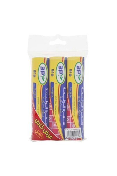 FO أغطية طاولات الوليمة بنقوش زهور مربعة من 3B - 100×110 سم - 3 لفات