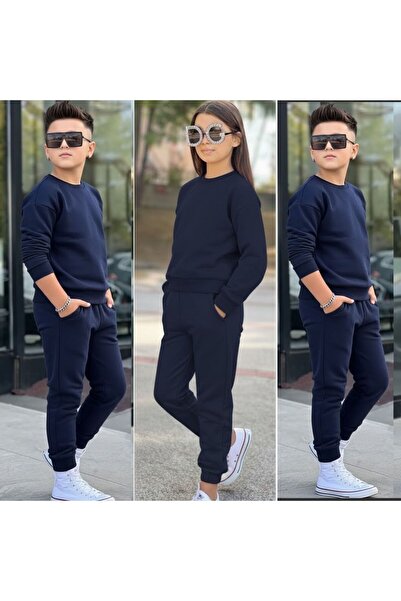 KOKOŞ BEBEK Unisex Comfortable Children's Suit - 2/9 Years Old - 315600